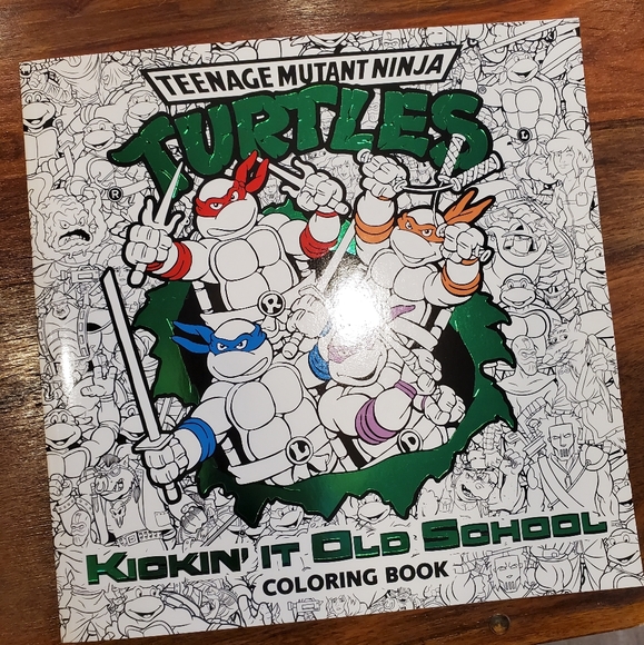 Other | Brand New Tmnt Adult Coloring Book | Poshmark